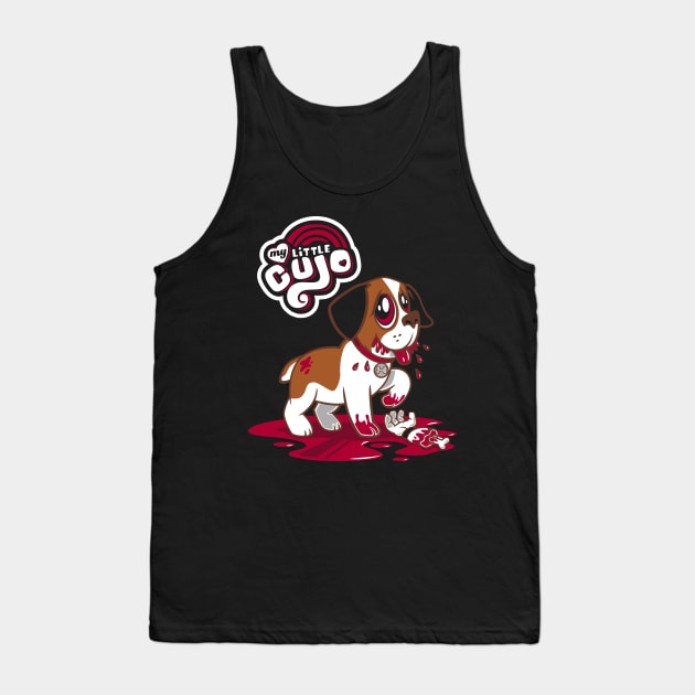 My Little Cujo - Stephen King - Creepy Cute Horror Tank Top by Nemons